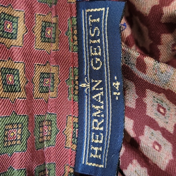 Vintage Herman Geist Equestrian Horse Theme Rayon Skirt Size 14 - Picture 12 of 14